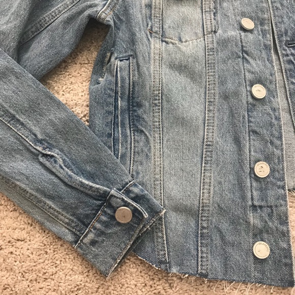 Blank NYC distressed denim jacket - Picture 3 of 5